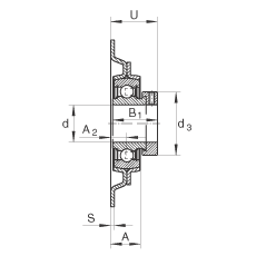 吊裝式軸承座單元 MSTU25, 鋼板軸承座,帶偏心鎖圈的外球面球軸承,P型密封,帶再潤(rùn)滑結(jié)構(gòu) 吊裝式軸承座單元 MSTU25, 鋼板軸承座,帶偏心鎖圈的外球面球軸承,P型密封,帶再潤(rùn)滑結(jié)構(gòu)